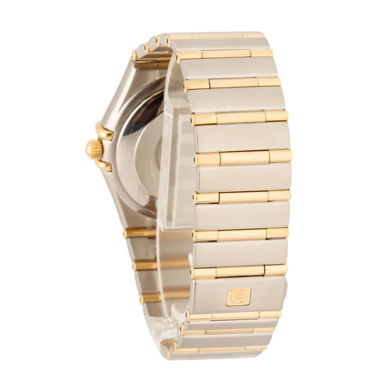 pre owned omega constellation 1202.10.00 champagne dial
